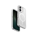 UNIQ Combat (Luminous) Telefon Kılıfı Hybrid iPhone 16 (2024) 6.1, MAGCLICK Charging (LUME-Beyaz) ile Uyumlu Telefon Kılıfı
