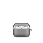 Uniq Glase Airpods Pro 3 3. Nesil Kulaklık Kılıfı - Siyah