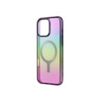 UNIQ Hibrid IRIDESCIA Telefon Kılıfı iPhone 16 PRO MAX ile Uyumlu, MAGCLICK Şarj (Midnight Quartz)
