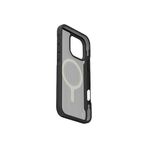 UNIQ Hybrid Combat Active Telefon Kılıfı iPhone 16 PRO MAX ile Uyumlu, MAGCLICK Şarj (Kömür Siyahı)