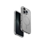 UNIQ Hybrid iPhone 16 PRO (2024) 6.3 ile Uyumlu Combat Telefon Kılıfı, MAGCLICK Şarj (Taş Grisi)