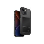 UNIQ iPhone 15 (FrostSmoke) ile Uyumlu Air Fender ID Telefon Kılıfı