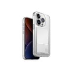 UNIQ iPhone 15 Pro (CrystalClear) ile Uyumlu Air Fender ID Telefon Kılıfı