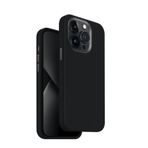 Uniq Iphone 15 Pro Lyden Magsafe Deri Kılıf Siyah