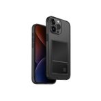 UNIQ iPhone 15 Pro Max (FrostSmoke) ile Uyumlu Air Fender ID Telefon Kılıfı