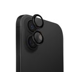 Uniq iPhone 16-16 Plus Optix Alüminyum Siyah Kamera Lens Koruyucu