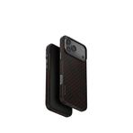 Uniq iPhone 17 Pro Keva Edge Slim Aramid Magsafe Desenli Turuncu Uyumlu Telefon Kılıfı