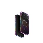 Uniq iPhone 17 Pro Max Iridescia Magsafe Rainbow Siyah Uyumlu Telefon Kılıfı