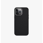 UNIQ Keva Telefon Kılıfı iPhone 15 Pro ile Uyumlu, MagClick Manyetik Şarj Uyumlu (Siyah)