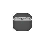 UNIQ LINO Aktif Hibrit Silikon Kılıf AIRPODS 4. Nesil (2024) ile Uyumlu (Gri)