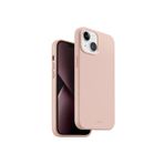 UNIQ Lino Hue (MagClick Manyetik Şarj Uyumlu) Telefon Kılıfı iPhone 14 ile Uyumlu (Pembe)