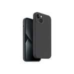 UNIQ Lino Hue (MagClick Manyetik Şarj Uyumlu) Telefon Kılıfı iPhone 14 Plus ile Uyumlu (Gri)