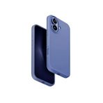 UNIQ LINO HUE Telefon Kılıfı Hybrid iPhone 16 (2024) 6.1, MAGCLICK Şarj ile Uyumlu (İnci Mavisi)