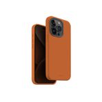 UNIQ Lino Hue Telefon Kılıfı iPhone 15 Pro ile Uyumlu, MagClick Manyetik Şarj Uyumlu (LinoOrange)