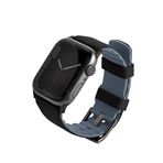 Uniq Linus Airosoft Watch 38/40/41 Mm Silikon Akıllı Saat Kordon - Siyah