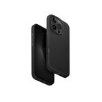 UNIQ Lyden Telefon Kılıfı Hybrid iPhone 16 PRO (2024) 6.3 ile Uyumlu, MAGCLICK MAGCLICK Şarj (Siyah)