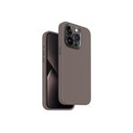 UNIQ Lyden Telefon Kılıfı iPhone 15 Pro ile Uyumlu, MagClick Manyetik Şarj Uyumlu (Gri)