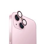 UNIQ Optix Lens Koruyucu iPhone 15 ve iPhone 15 Plus ile Uyumlu (Pembe)