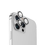 UNIQ OPX Lens Koruyucu iPhone 15 Pro Max (Gümüş) ile Uyumlu
