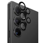 Uniq Samsung Galaxy S25 Ultra Optix Alüminyum Siyah Kamera Lens Koruyucu