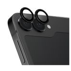 Uniq Samsung Galaxy Z Flip 6 Optix Alüminyum Siyah Kamera Lens Koruyucu