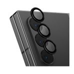 Uniq Samsung Galaxy Z Fold 6 Optix Alüminyum Siyah Kamera Lens Koruyucu