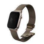 Uniq Watch Ultra 41 Mm Dante Pro Çelik Örgü Kordon Altın Sarısı
