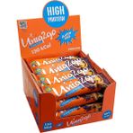 UNIQ2GO Choco Light Midi 16'lı Kutu %100 Doğal Portakal Aromalı Protein Bar 40 gr Yüksek Protein İçerir