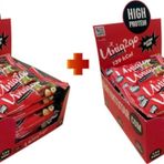 Uniq2go Chocodark Fındıklı Bitter 16’lı x 2 kutu (toplam 32 adet) 38g Protein Bar