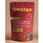 Uniq2go Weekly Kakaolu & Bademli 7x50 gr Proteinli Meyve Bar