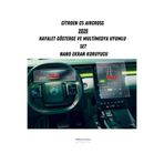 UniqAnatolia Citroen C5 Aircross 2026 Hayalet Gösterge ve Multimedya Uyumlu Set Nano Ekran Koruyucu