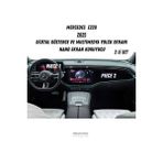 UniqAnatolia Mercedes E220 2025 Hayalet Gösterge ve Multimedya Yolcu Ekran Uyumlu Nano Ekran Koruyucu