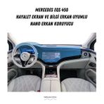 Uniqanatolia Mercedes EQS 450 Hayalet ve Bilgi Ekran Uyumlu Nano Ekran Koruyucu