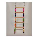 UniqBirdToys Ahşap Boncuklu Kuş Merdiveni