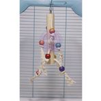 UniqBirdToys Ahşap Boncuklu Kuş Oyuncağı