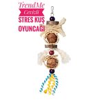 UniqBirdToys Trendme Cevizli Stres Kuş Oyuncağı