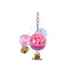 UniqBirdToys Trendme Zilli Top Kuş Oyuncağı ( Muhabbet Cennet Vb. )
