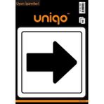 Uniqo Crea Uyarı Etiketi - Çok Yönlü Ok 2'li 1400