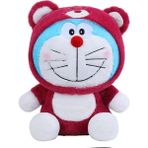 Unique 40 cm Doraemon Bebek Bebek Çilek Ayı Peluş Oyuncak Kadınlar Için Doğum Günü si (Yurt Dışından) - Beyaz - Kırmızı