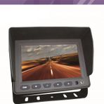 Unique 5''İnch Araç Monitörü Lcd Ekran 2 Kamera Girişli