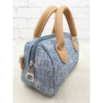 unique crane bags Kot Kadın El, Omuz, Postacı, Çapraz Mini Çantası - Mavi - Buz