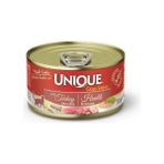 Unique Gold Series Hindi Etli Yetişkin Konserve Kedi Maması 85 gr - 1 kg