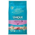 Unique Kuzu Etli 3 kg Küçük Irk Düşük Tahıllı Yetişkin Köpek Maması