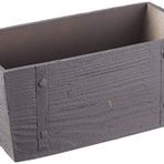 UniqueHome UV-1013-4 Ahşap Desen Vazo