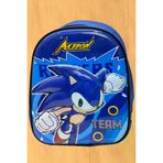 Uniquetrenders 1948709820 Anaokulu Çocuk Sırt Çantası Kirpi Sonic Karakter 3-6 Yaş 5D Kabartmalı Sırt Çantası Ve Okul Çantası