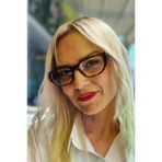 Uniquetrenders ALMR-486 Kadın Mandy Mavi Işık Korumalı Dinlendirici Cat Eye Model Ekran Gözlüğü