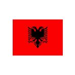 Uniquetrenders Arnavutluk Gönder Bayrağı 100x150 cm. GKBY420