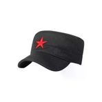 Uniquetrenders CAS1080 Unisex Pamuklu Yıldızlı Castro Şapka
