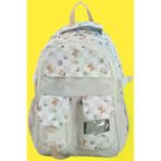Uniquetrenders DEB1020 Unisex Su Geçirmez Damalı Renkli Okul Çantası Sırt Çantası