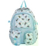 Uniquetrenders DEB3040 Unisex Su Geçirmez Damalı Renkli Sırt Çantası Okul Çantası